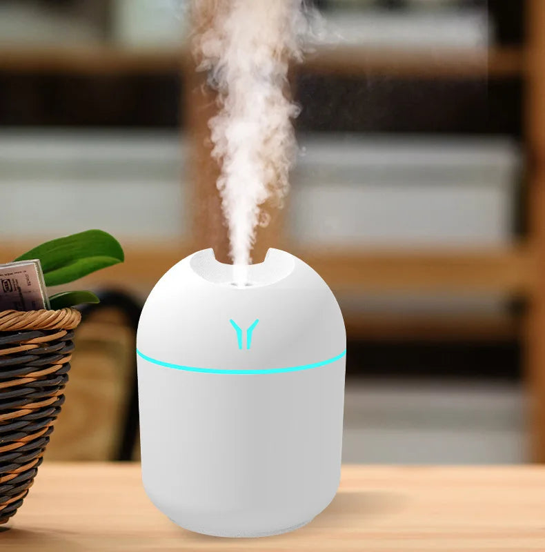 Mini Large Mist Volume USB Air Humidifier Household Small Desktop Intelligent Car New Aromatherapy Machine